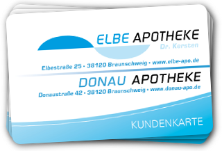 Kundenkarte der Elbe Apotheke in Braunschweig